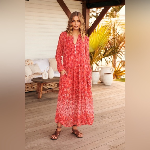COPY - Free people See It Through Maxi Dress - Picture 1 of 12